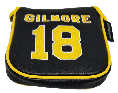 Gilmore #18 Jersey Embroidered Putter Cover - XL Mallet