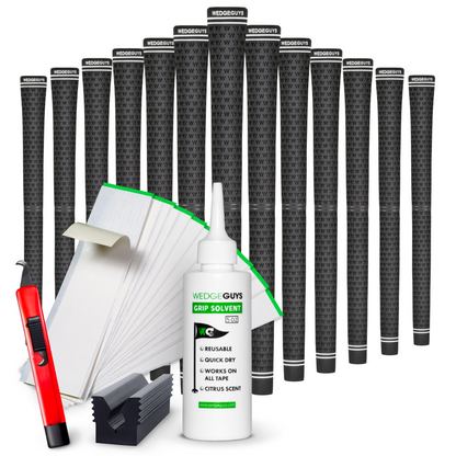 Wedge Guys GLP Velvet Golf Grips Bundle 13-Pack - Standard Midsize Oversize
