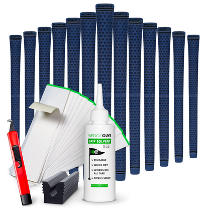 Wedge Guys GLP Velvet Golf Grips Bundle 13-Pack - Standard Midsize Oversize