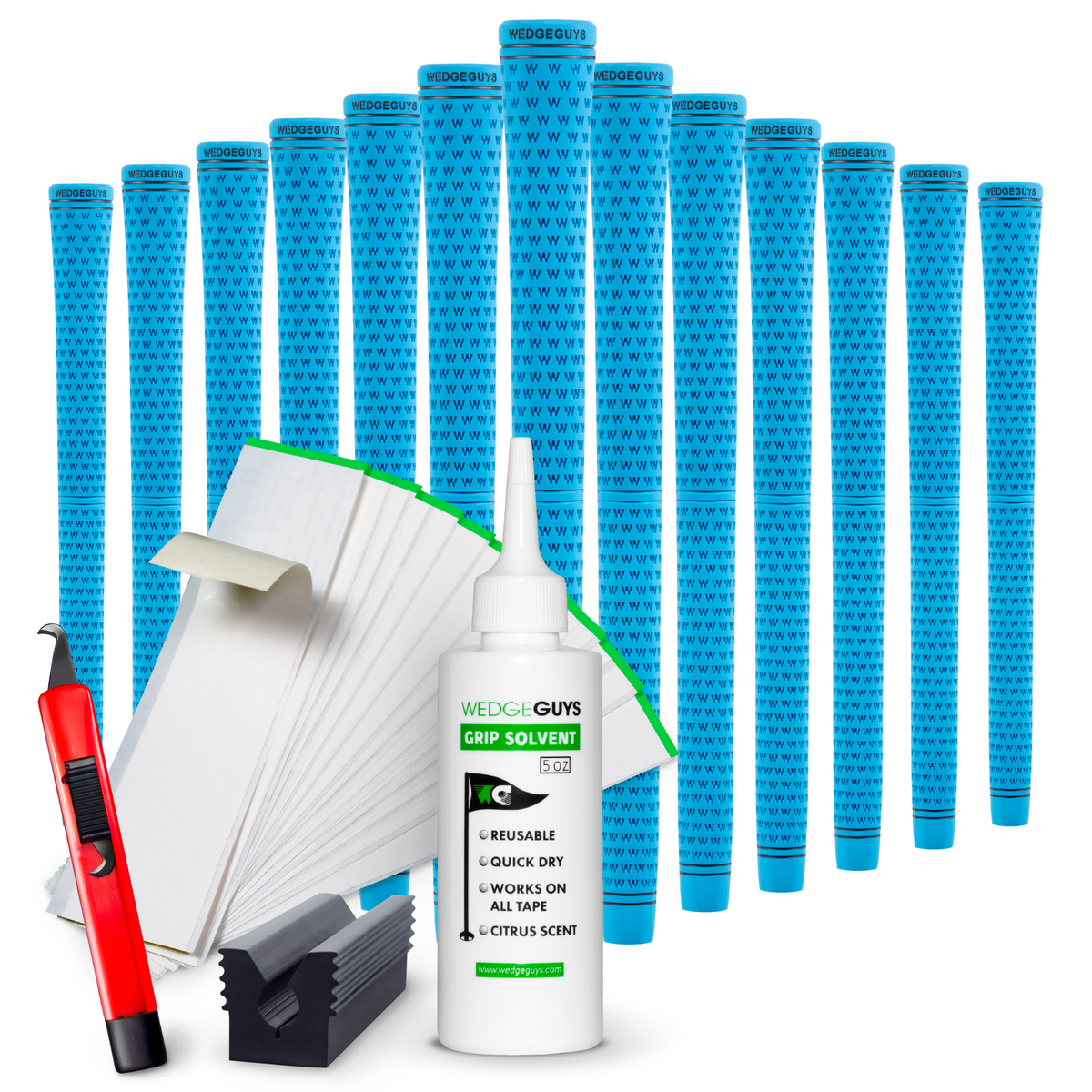 Wedge Guys GLP Velvet Golf Grips Bundle 13-Pack - Standard Midsize Oversize