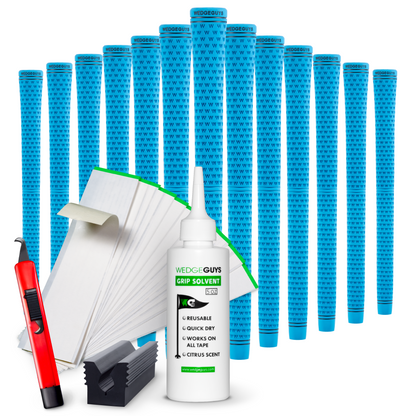 Wedge Guys GLP Velvet Golf Grips Bundle 13-Pack - Standard Midsize Oversize