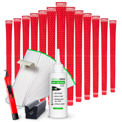 Wedge Guys GLP Velvet Golf Grips Bundle 13-Pack - Standard Midsize Oversize