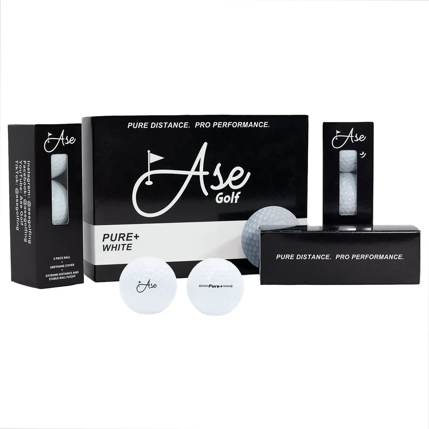 Ase Pure+ Golf Ball - GOLF LEAGUE