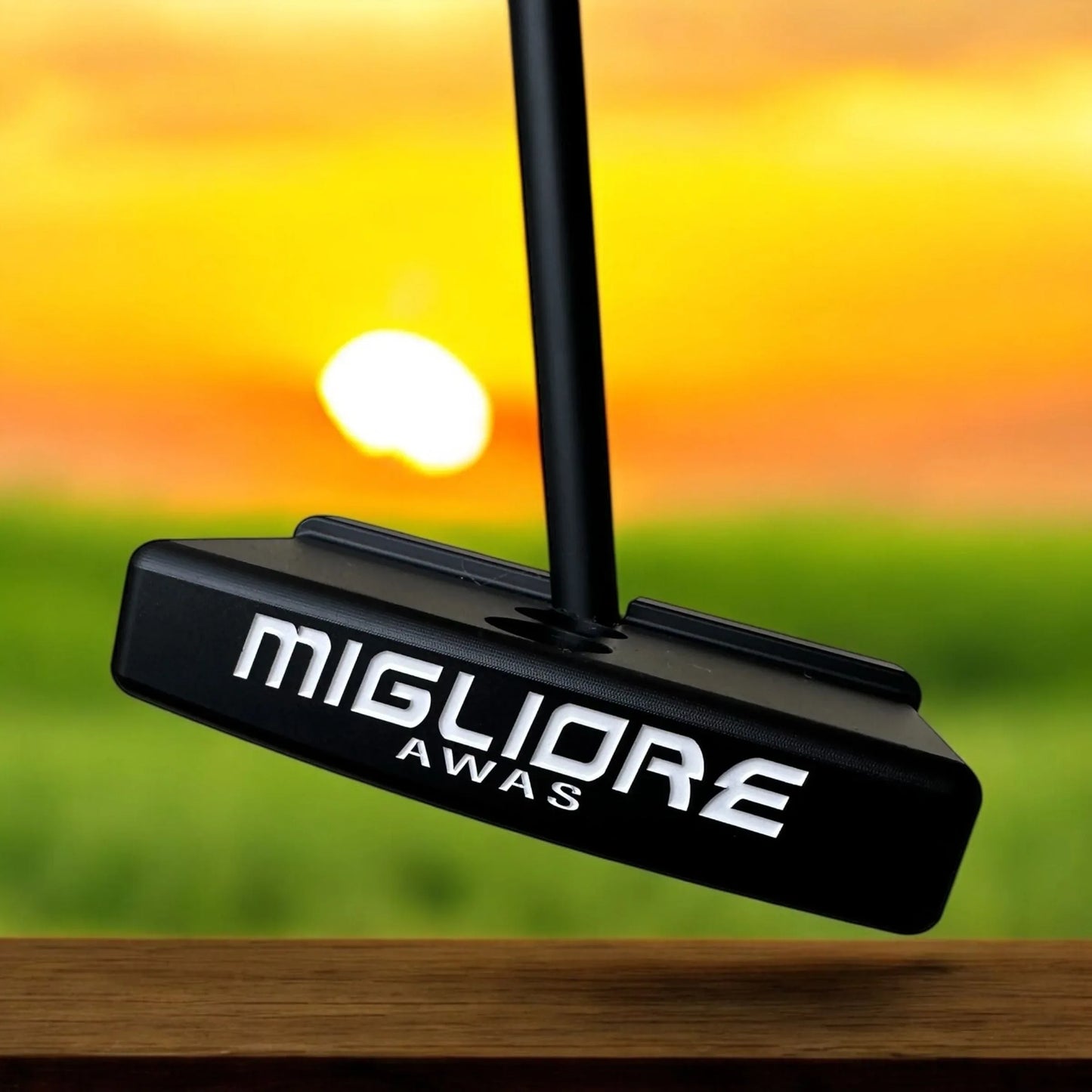 Lombardi Golf Custom Black Migliore Mallet Golf Putter - GOLF LEAGUE