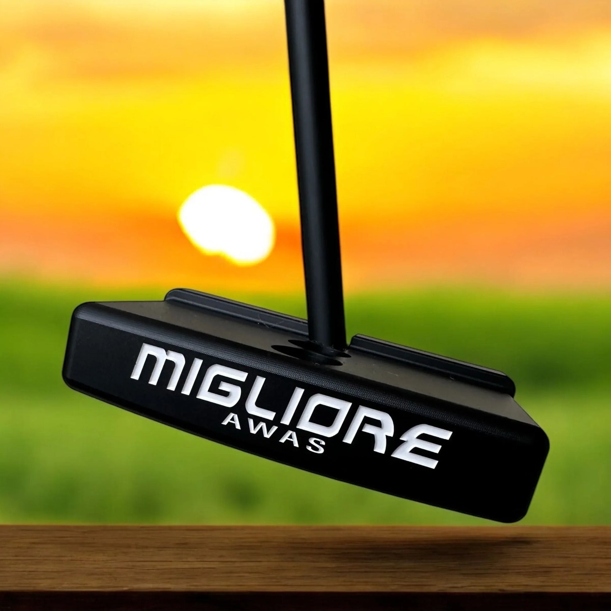 Lombardi Golf Custom Black Migliore Mallet Golf Putter - GOLF LEAGUE