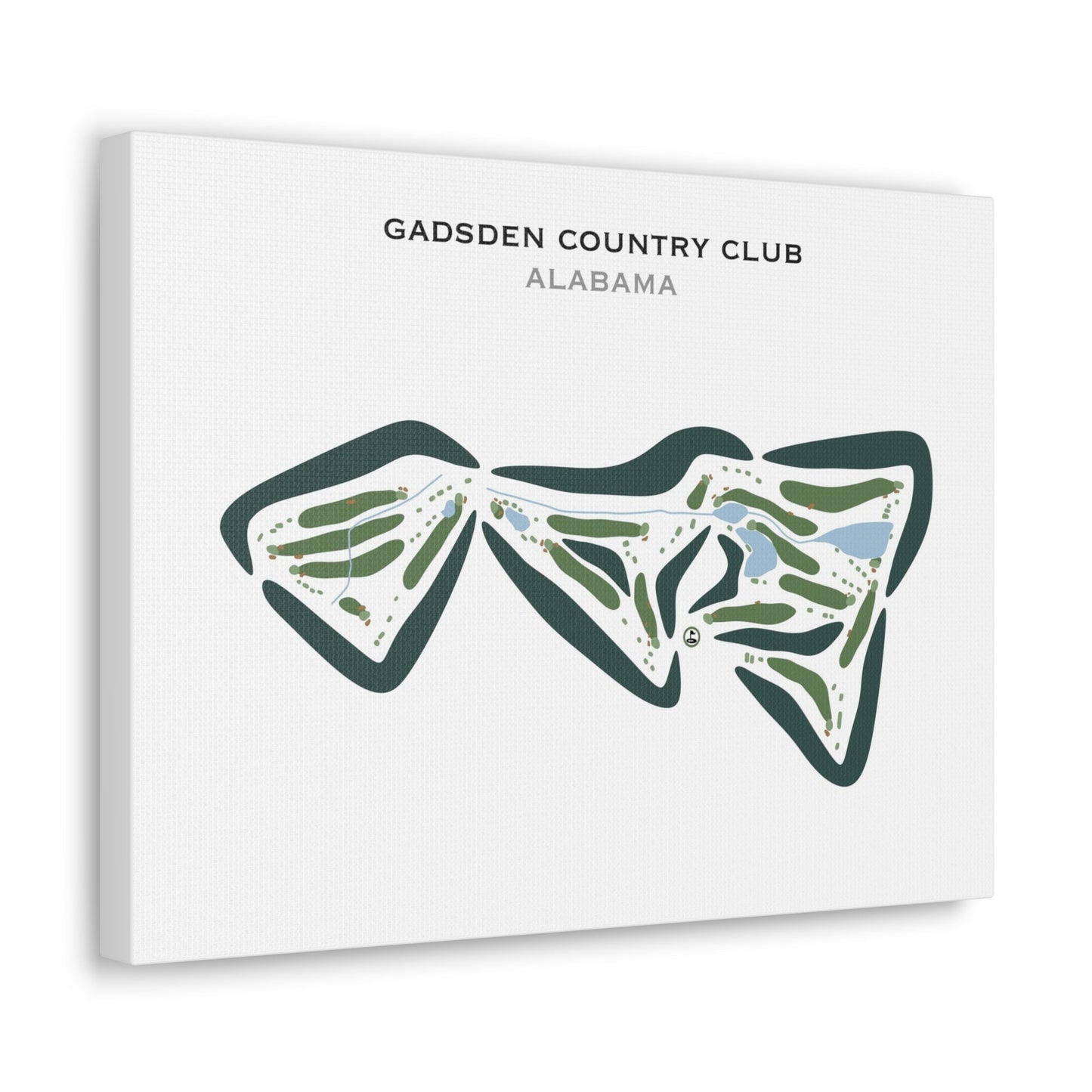 Gadsden Country Club, Alabama - Printed Golf Courses