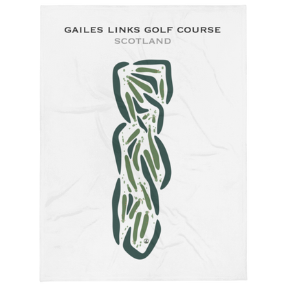 Gailes Links Golf Course, Scotland - Printed Golf Courses