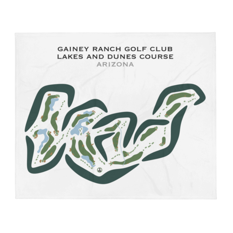 Gainey Ranch Golf Club, Arizona - Printed Golf Courses