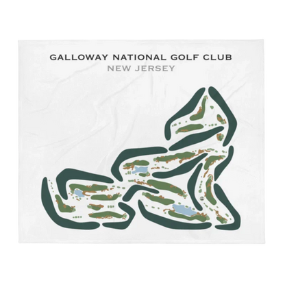 Galloway National Golf Club, New Jersey - Printed Golf Courses