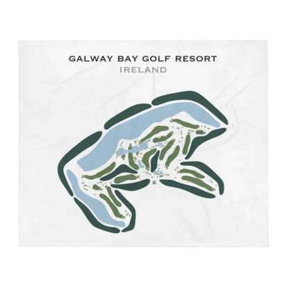 Galway Bay Golf Resort, Ireland - Printed Golf Courses