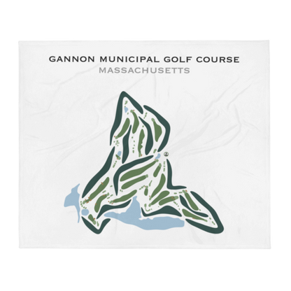 Gannon Municipal Golf Course, Massachusetts - Printed Golf Courses