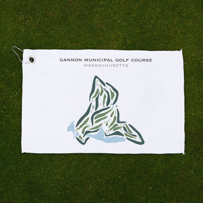 Gannon Municipal Golf Course, Massachusetts - Printed Golf Courses