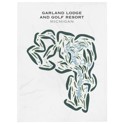 Garland Lodge & Golf Resort, Michigan - Printed Golf Courses