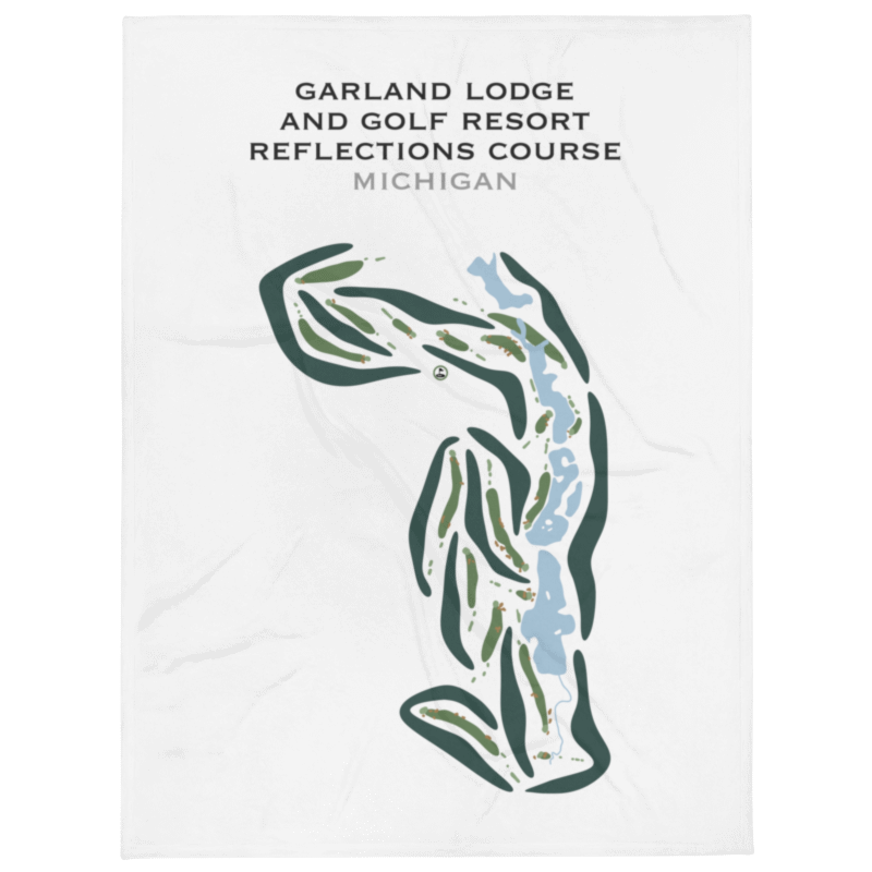Garland Lodge & Golf Resort - Reflections Course, Michigan - Printed Golf Courses