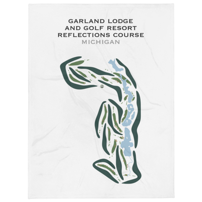 Garland Lodge & Golf Resort - Reflections Course, Michigan - Printed Golf Courses
