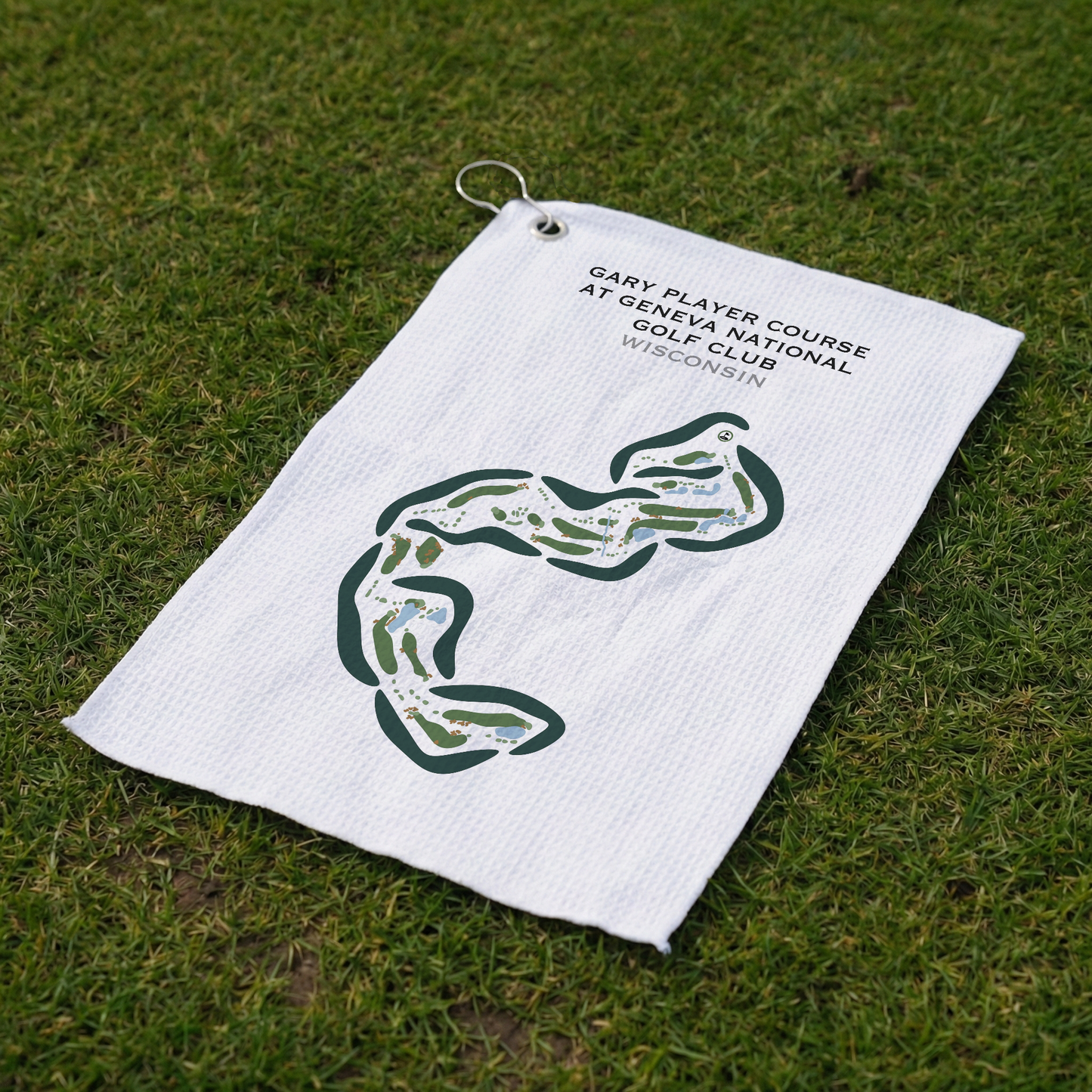 Gary Player Course at Geneva National Golf Club, Wisconsin - Printed Golf Courses