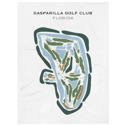 Gasparilla Golf Club, Florida - Printed Golf Courses