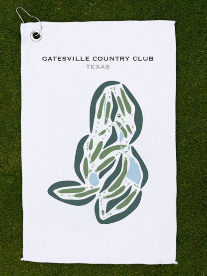 Gatesville Country Club, Texas - Printed Golf Courses