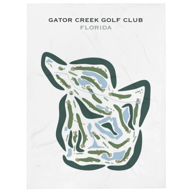 Gator Creek Golf Club, Florida - Printed Golf Courses