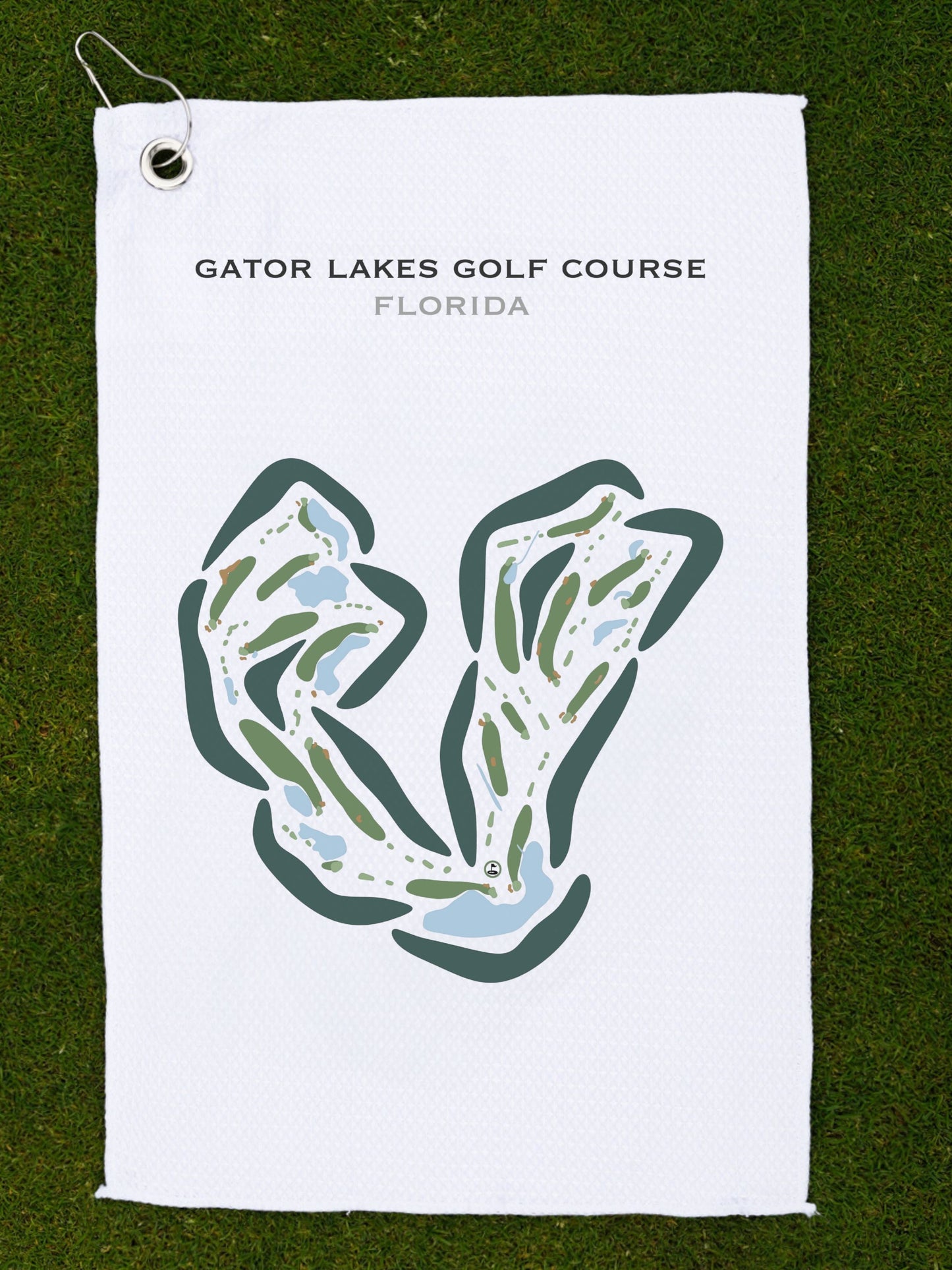 Gator Lakes Golf Course, Florida - Printed Golf Courses