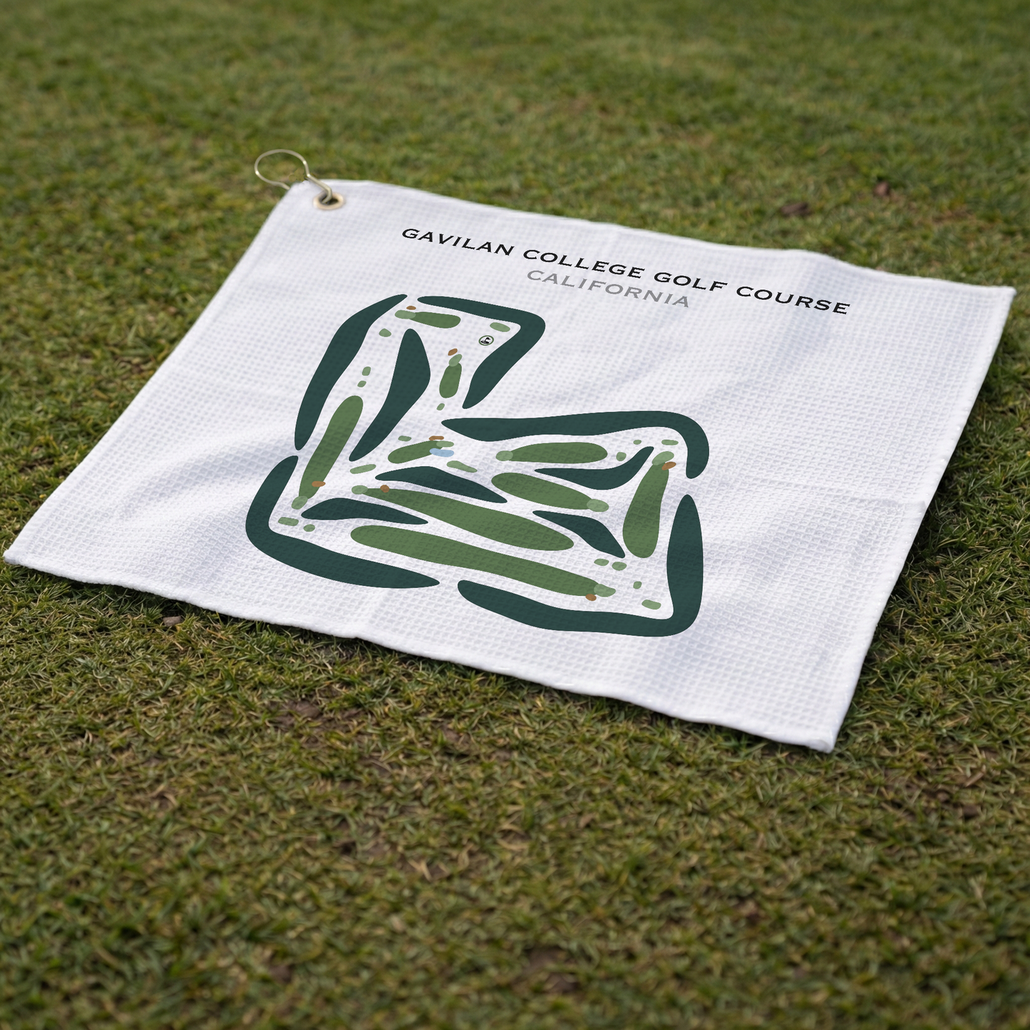 Gavilan College Golf Course, California - Printed Golf Courses