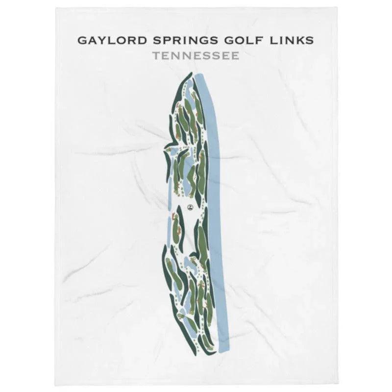 Gaylord Springs Golf Links, Tennessee - Printed Golf Courses