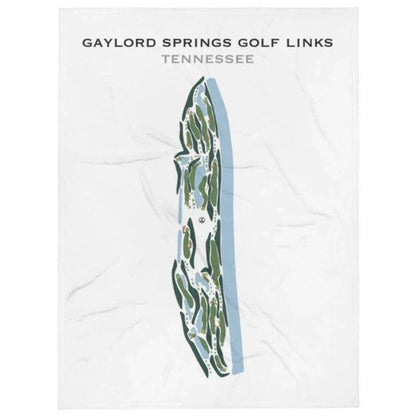 Gaylord Springs Golf Links, Tennessee - Printed Golf Courses