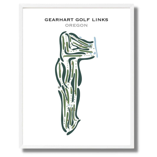 Gearhart Golf Links, Oregon - Printed Golf Courses