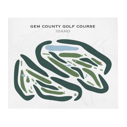 Gem County Golf Course, Idaho - Printed Golf Courses