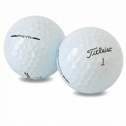 Used Titleist 2025 Pro V1x Golf Balls - 1 Dozen