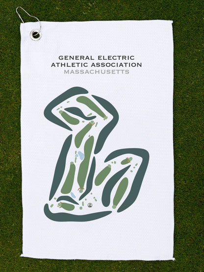 General Electric Athletic Association, Massachusetts - Printed Golf Courses