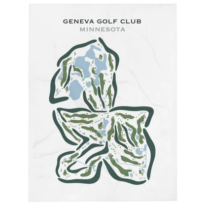 Geneva Golf Club, Minnesota - Printed Golf Courses