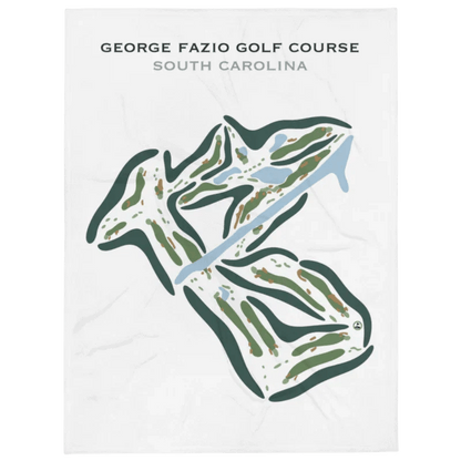 George Fazio Golf Course, South Carolina - Printed Golf Courses