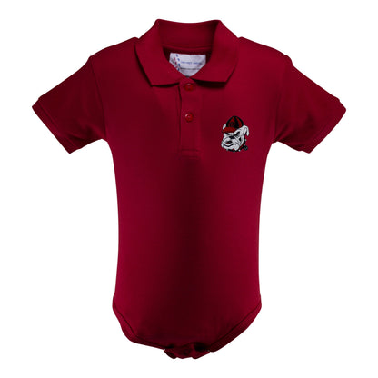 Georgia Golf Shirt Baby Boy Onesie