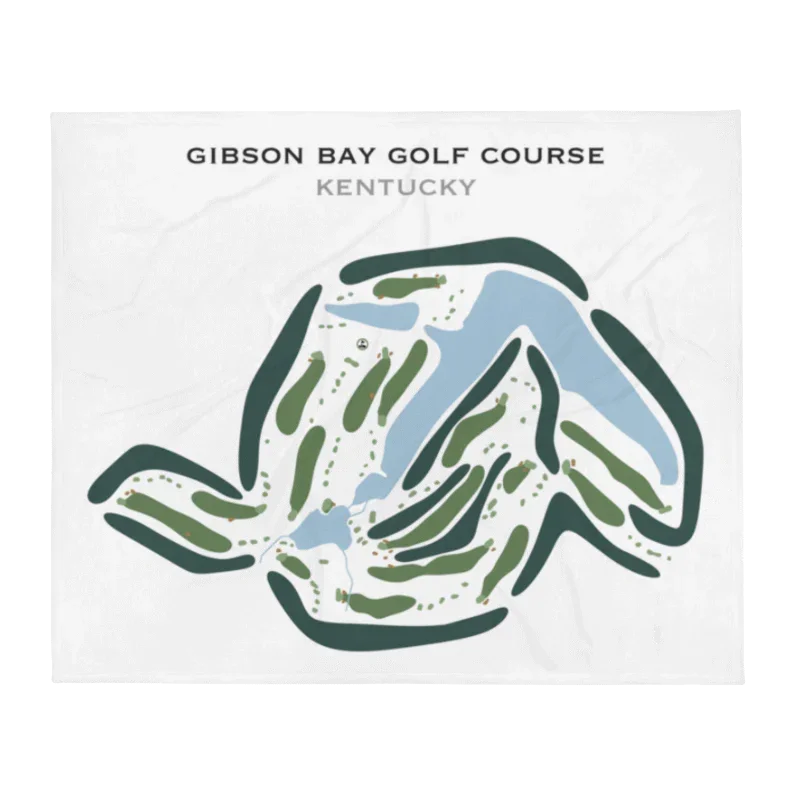 Gibson Bay Golf Course, Kentucky - Printed Golf Courses