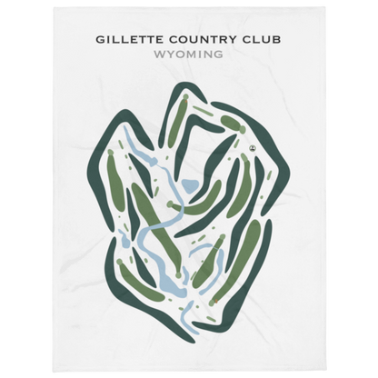 Gillette Country Club, Wyoming - Printed Golf Courses