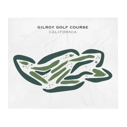 Gilroy Golf Course, California - Printed Golf Courses