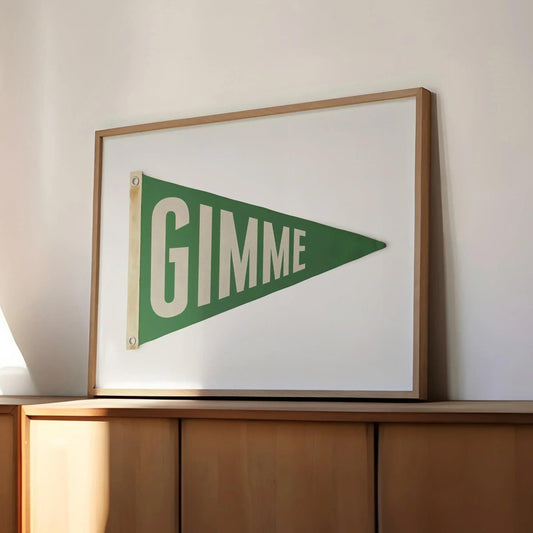 Gimme_Pennant_Green_FramedCrezAngleSmall - GOLF LEAGUE
