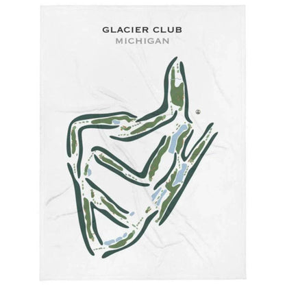 Glacier Club, Michigan - Printed Golf Courses