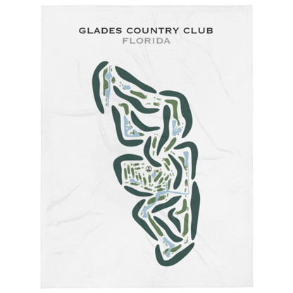 Glades Country Club, Florida - Printed Golf Courses