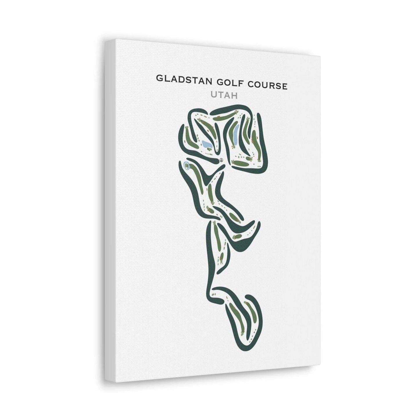 Gladstan Golf Course, Utah - Printed Golf Courses