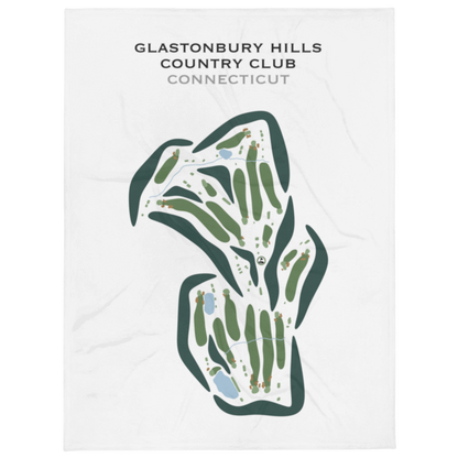 Glastonbury Hills Country Club, Connecticut - Printed Golf Courses