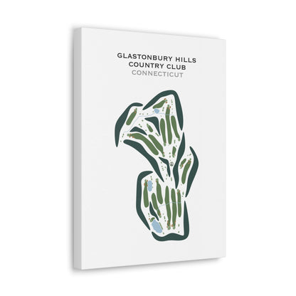 Glastonbury Hills Country Club, Connecticut - Printed Golf Courses