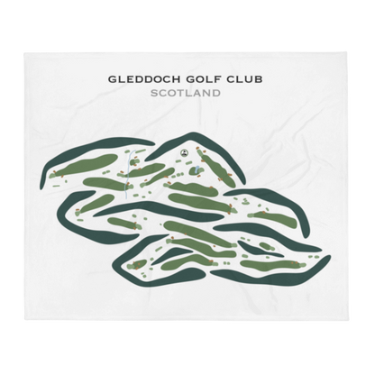 Gleddoch Golf Club, Scotland - Printed Golf Courses