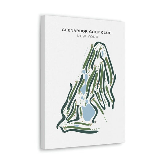 GlenArbor Golf Club, New York - Printed Golf Courses