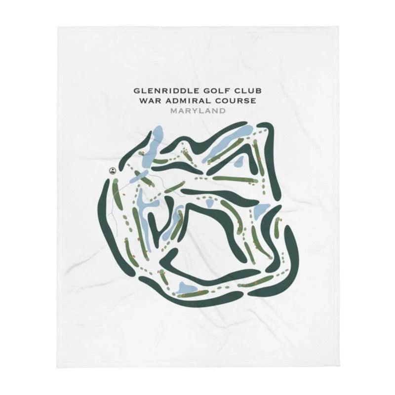 GlenRiddle Golf Club War Admiral Course, Maryland - Printed Golf Courses