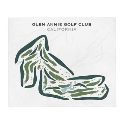 Glen Annie Golf Club, California - Printed Golf Courses