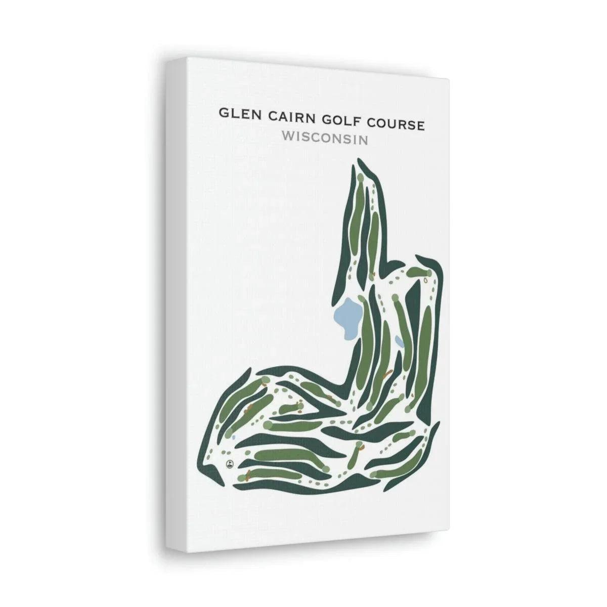 Glen Cairn Golf Course, Wisconsin - Printed Golf Courses