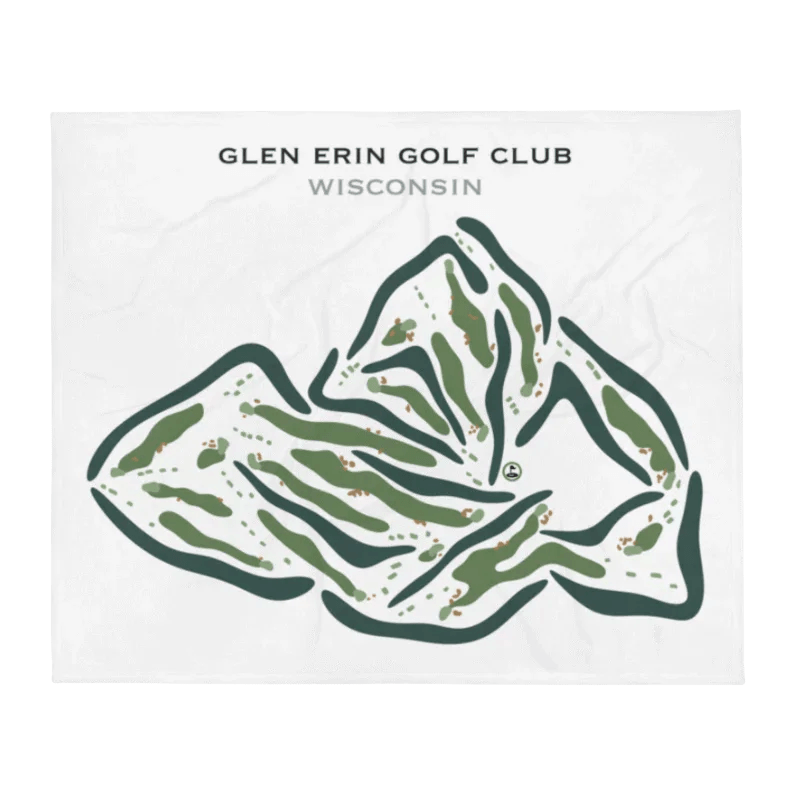 Glen Erin Golf Club, Wisconsin - Printed Golf Courses