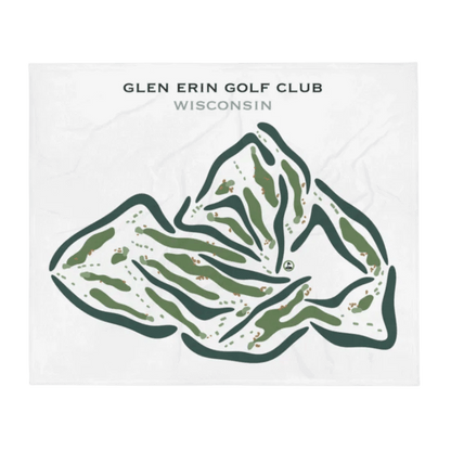Glen Erin Golf Club, Wisconsin - Printed Golf Courses